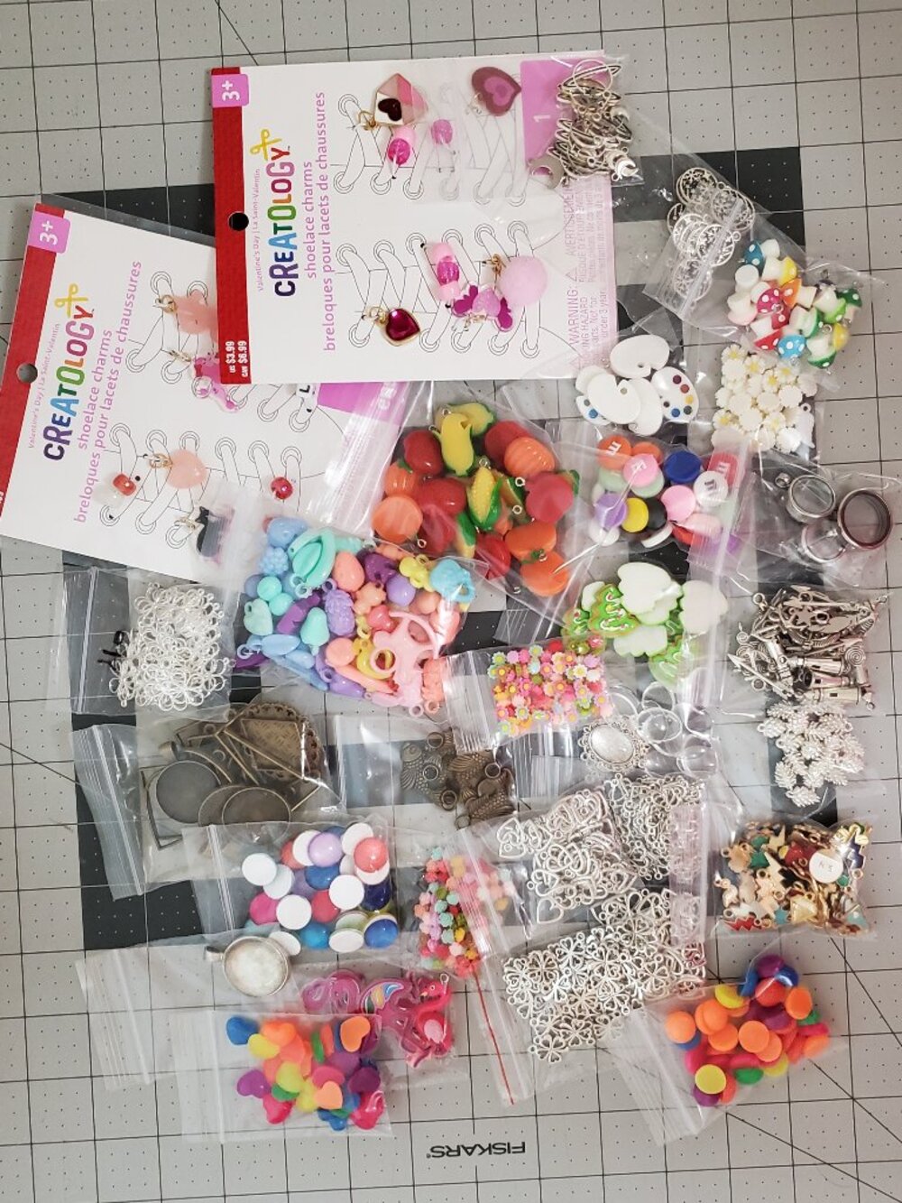 Craft Supply Destash! Charms, Cabochons & Embellishments!